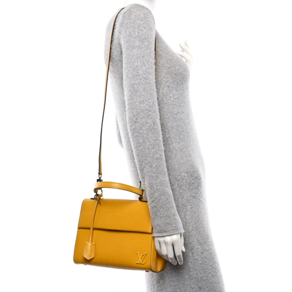 Louis Vuitton Cluny Mini Epi Handbag - Yellow