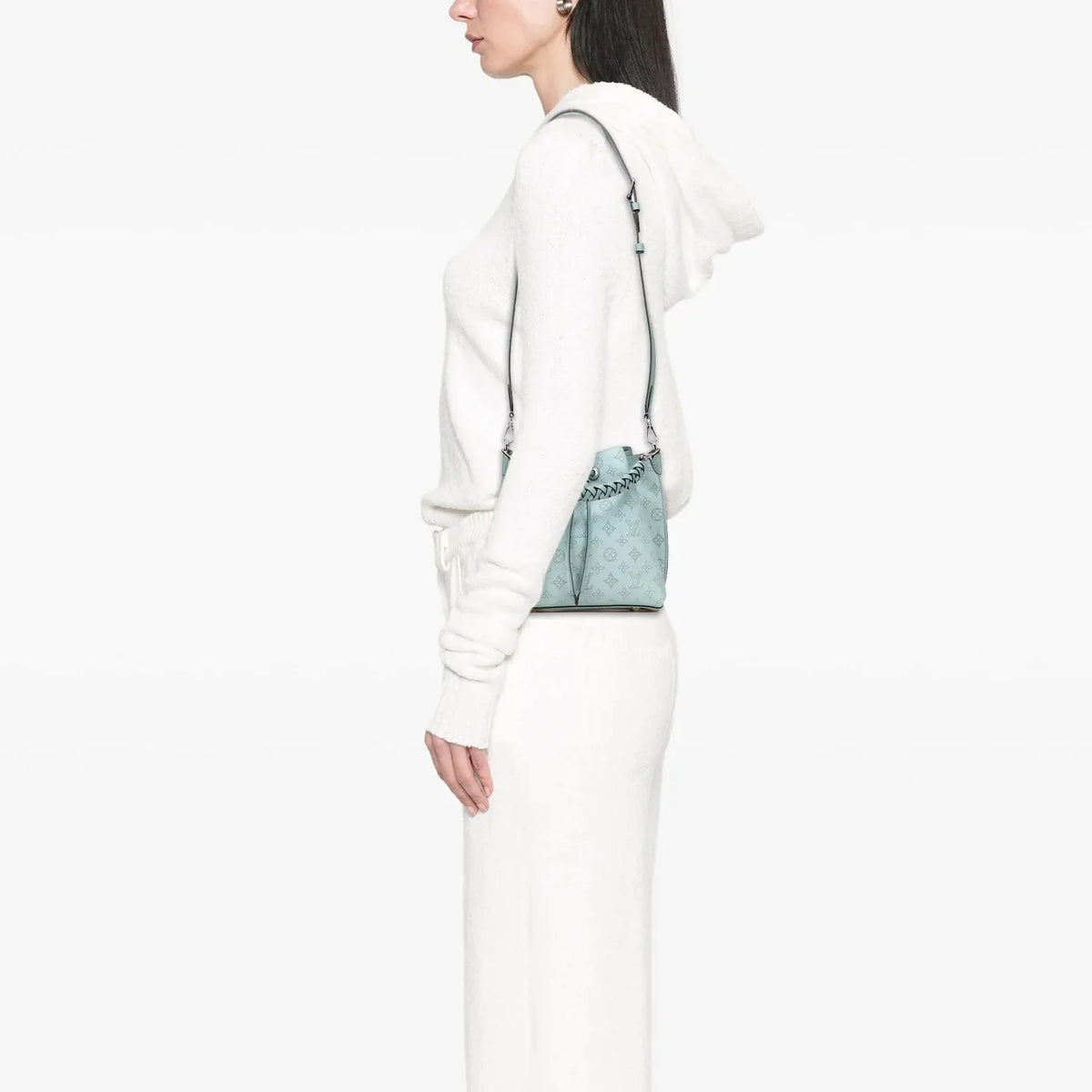 Louis Vuitton Mahina Muria Bucket Bag - Lagon Blue