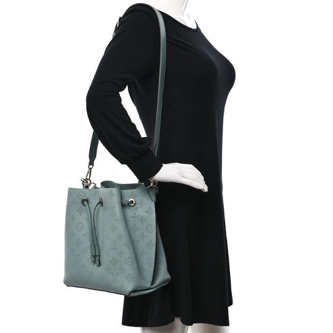 Louis Vuitton Mahina Muria Bucket Bag - Lagon Blue