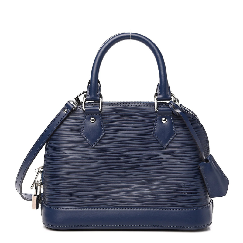 Louis Vuitton Epi Leather Alma BB Handbag - Indigo Blue