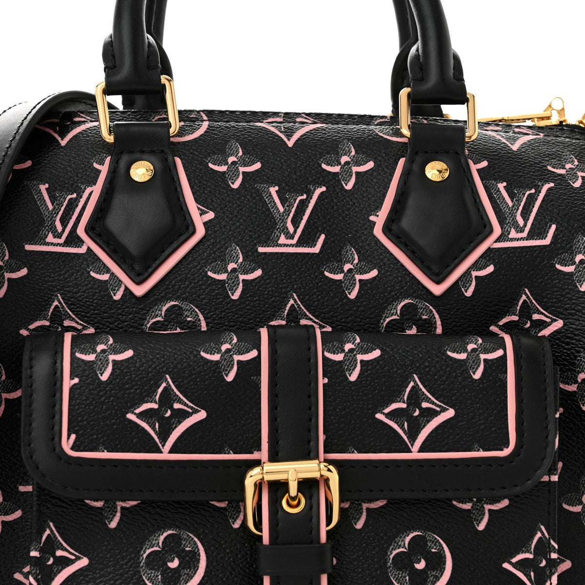 Louis Vuitton Monogram Fall for You Speedy Bandoulière 25 Handbag - Black
