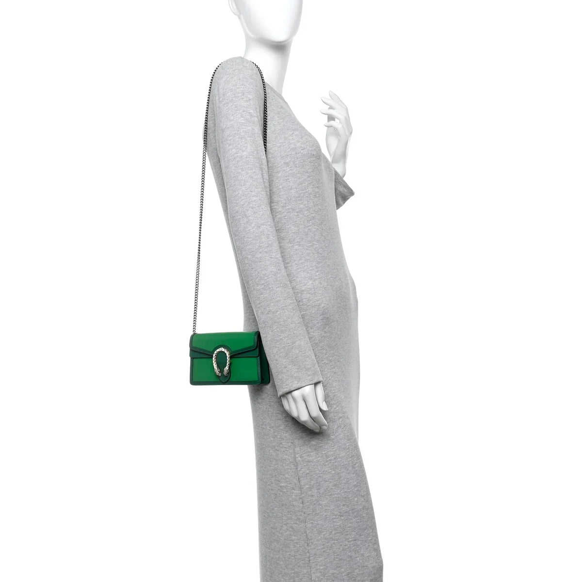 Gucci Dionysus Medium Leather Shoulder Bag – Green