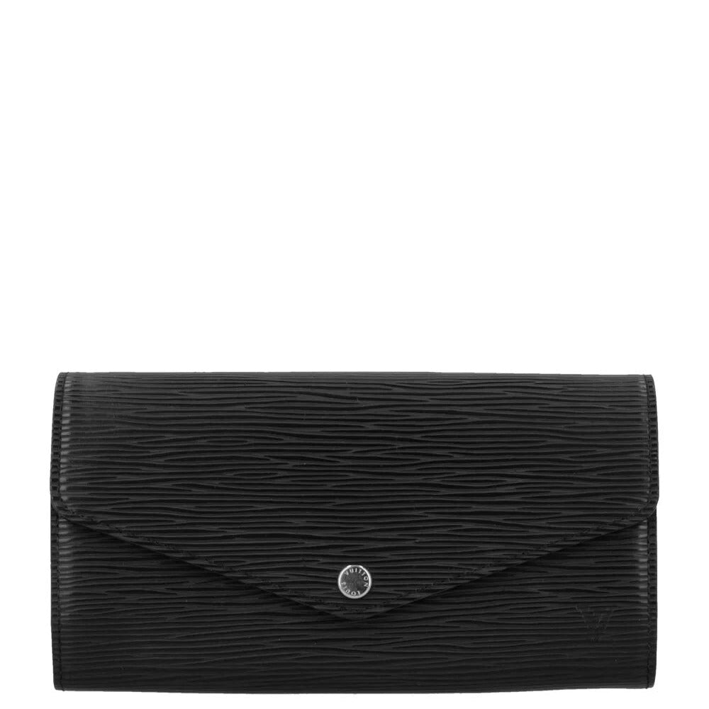 Louis Vuitton Epi Leather Sarah Long Wallet - Black