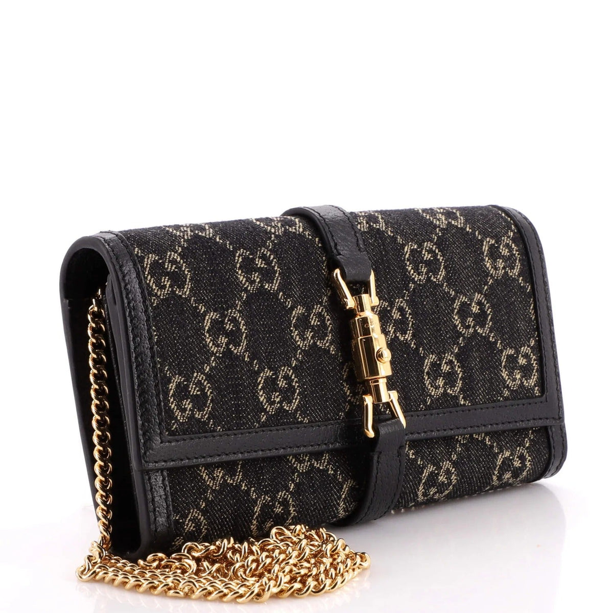 Gucci Jackie 1961 Small Chain Wallet – Black