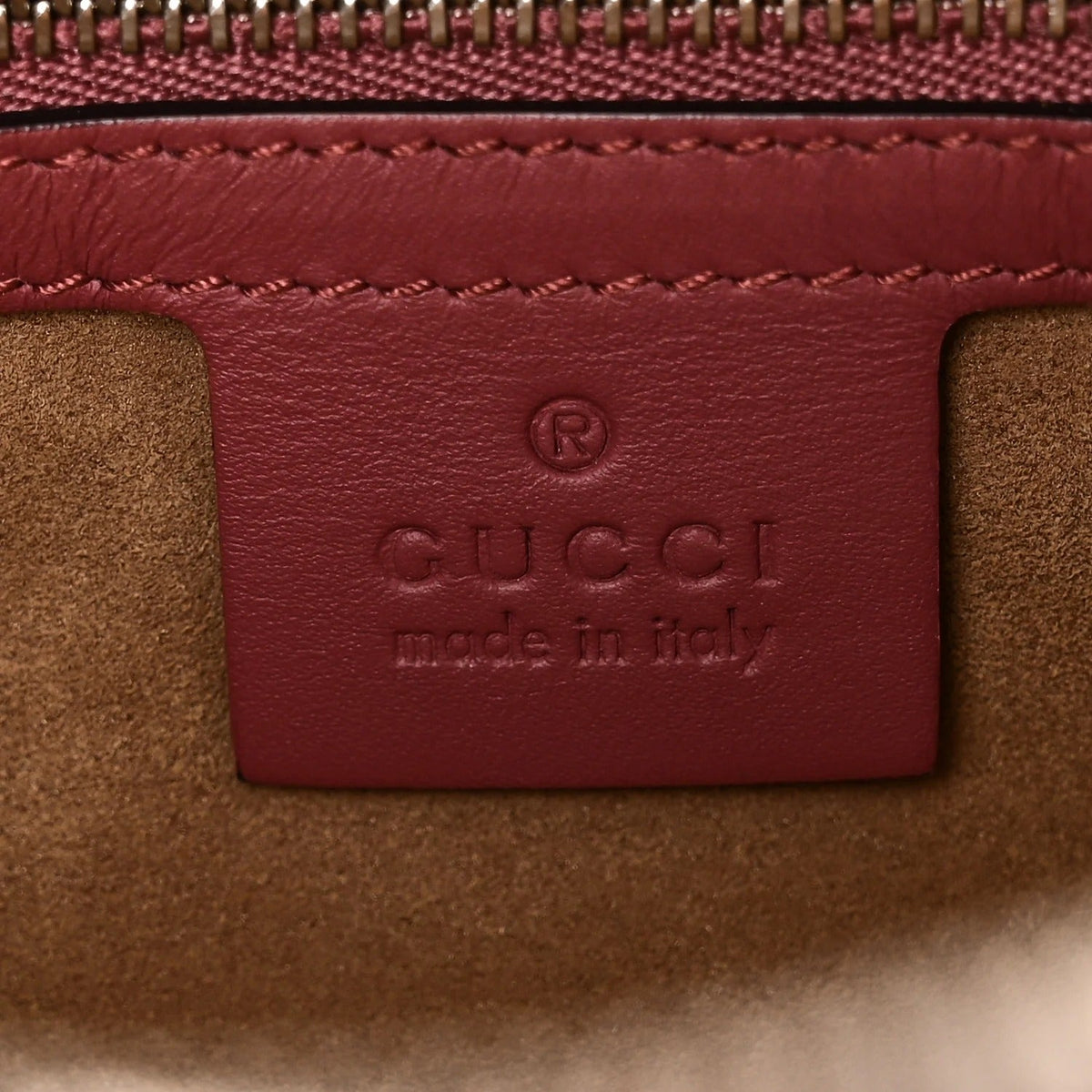 Gucci GG Supreme Top Handle Boston Bag – Brown