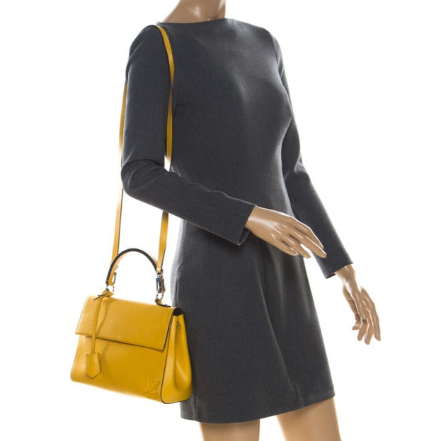Louis Vuitton Cluny Mini Epi Handbag - Yellow