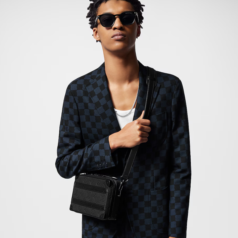 Louis Vuitton Handle Soft Trunk Handbag - Black