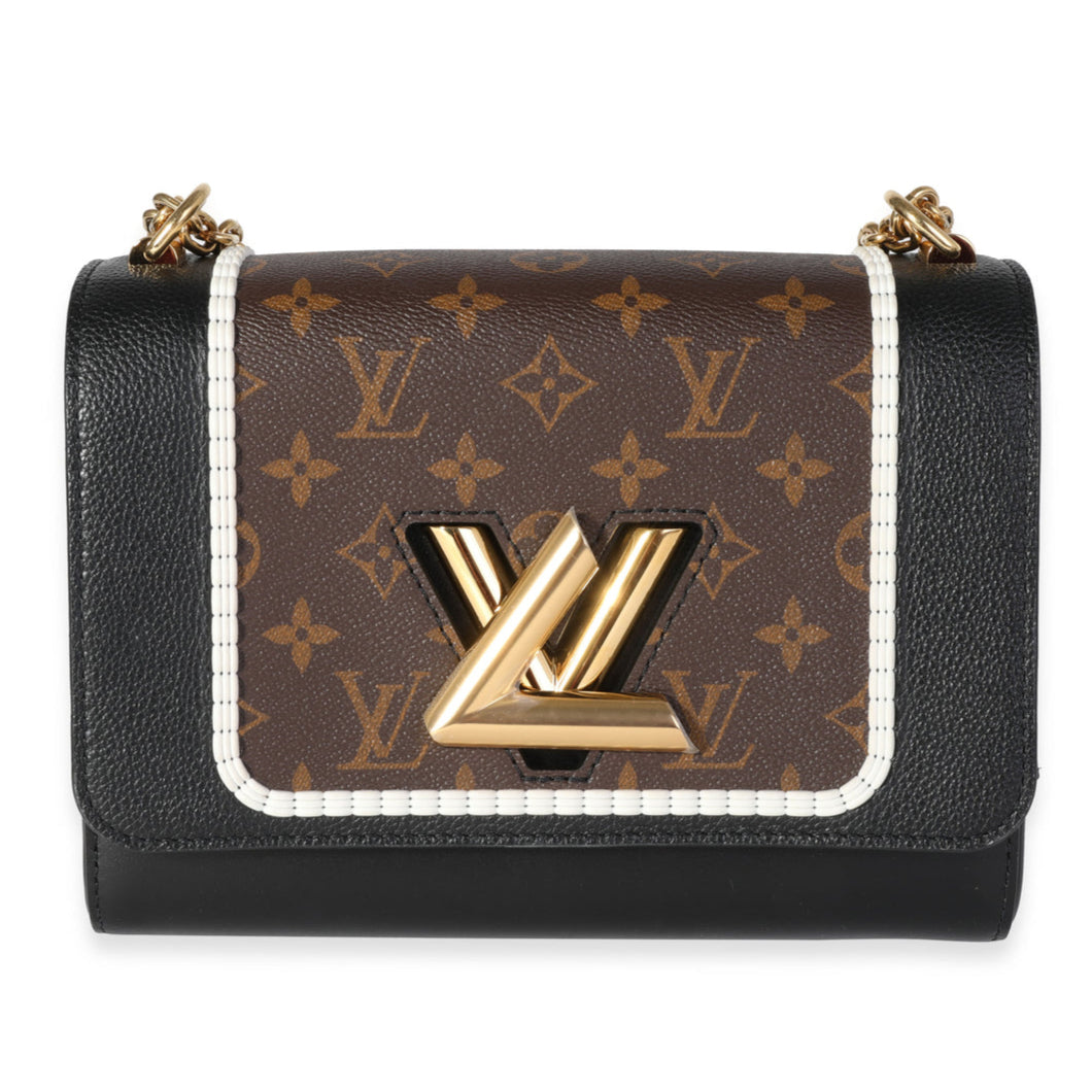 Louis Vuitton Twist MM Shoulder Bag - Black