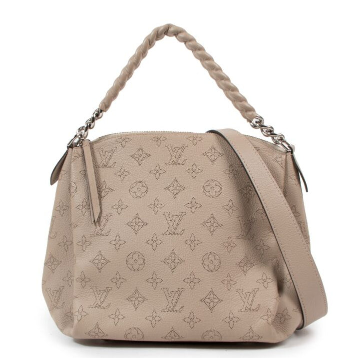 Louis Vuitton Mahina Babylone Chain BB Tote Bag - Galet