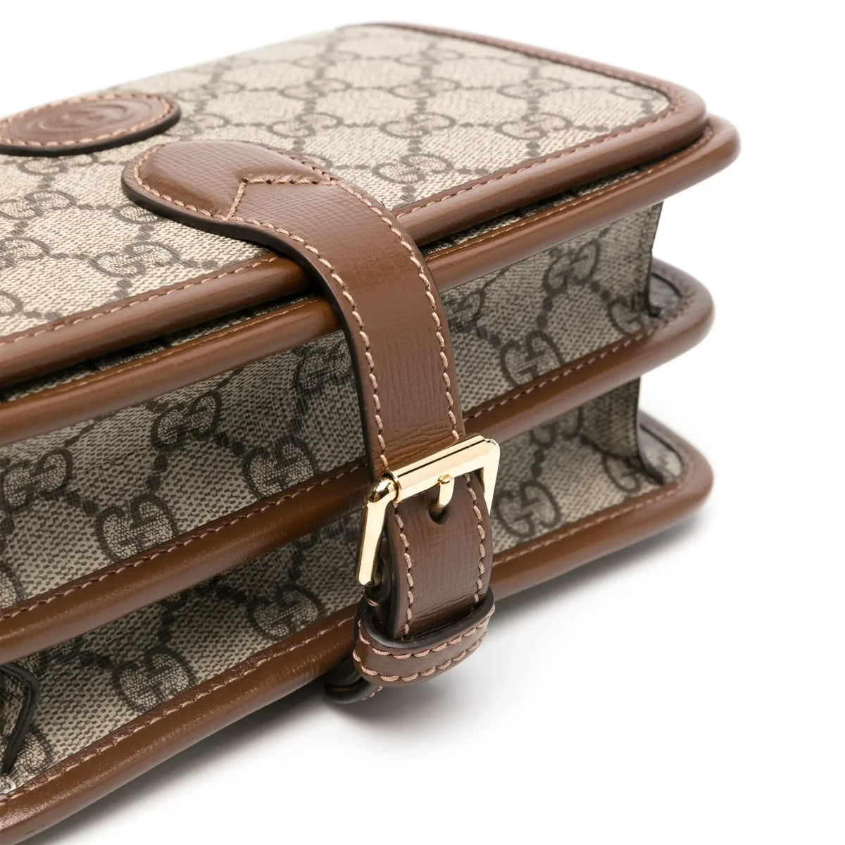 Gucci GG Supreme Mini Shoulder Bag – Beige