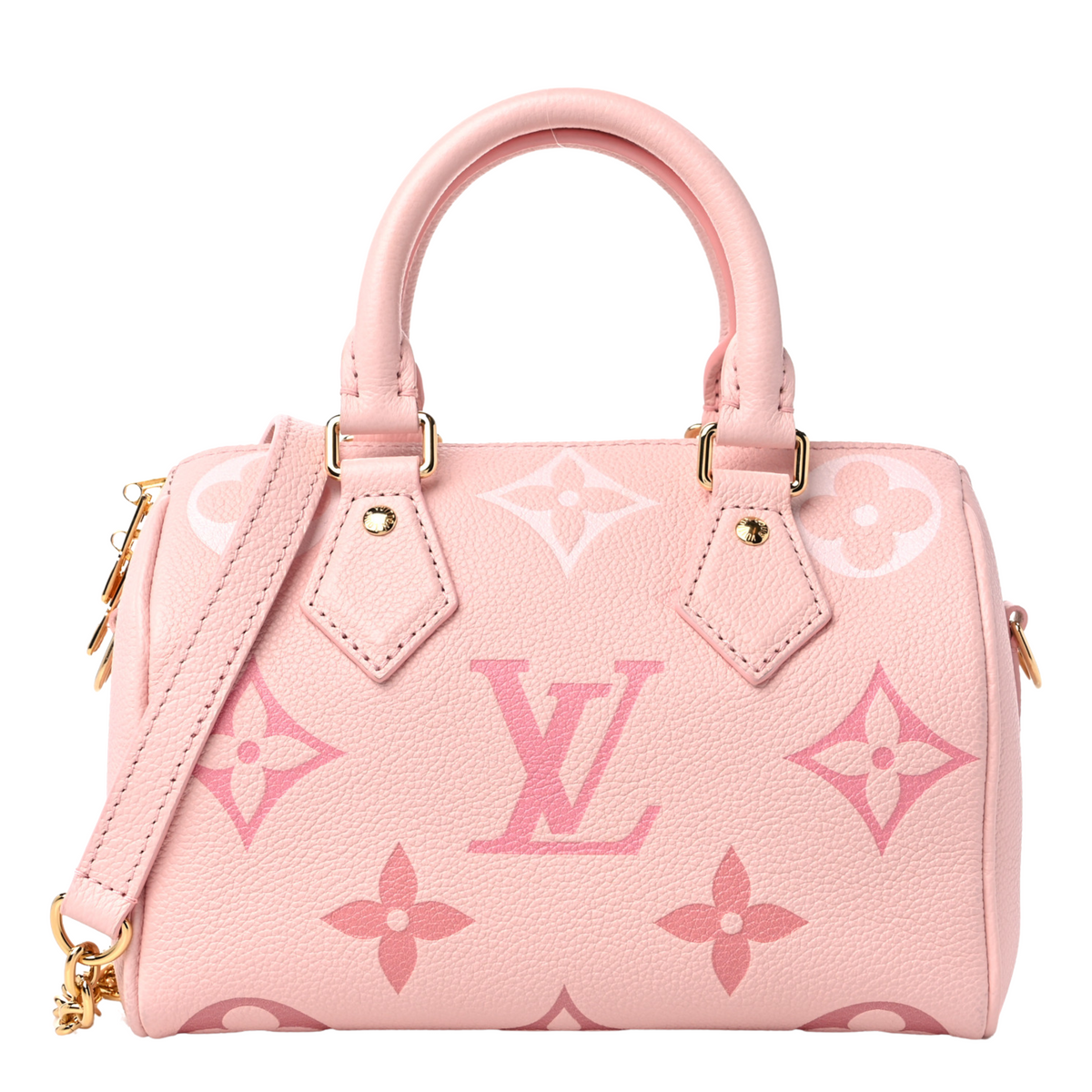 Louis Vuitton Giant Speedy Bandouliere Shoulder Bag - Rose Pink