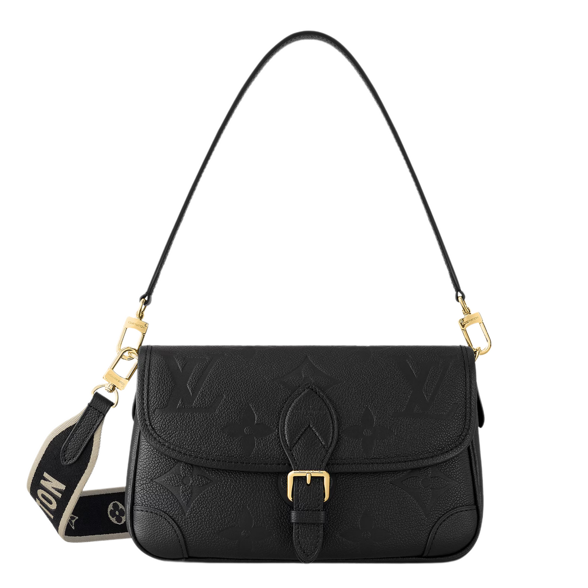 Louis Vuitton Diane Satchel Handbag - Noir Obscur