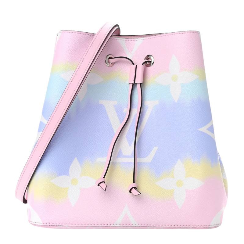 Louis Vuitton Neonoe Escale Monogram Crossbody Bag - Pastel Pink