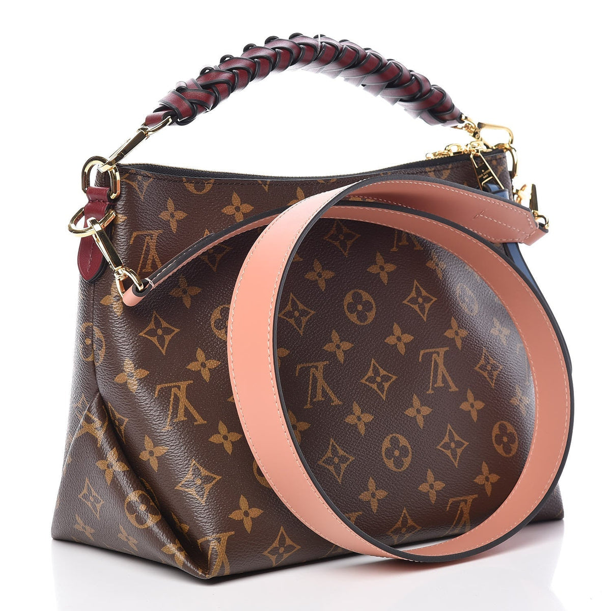 Louis Vuitton Monogram Canvas Hobo Beaubourg Mini Bag - Brown