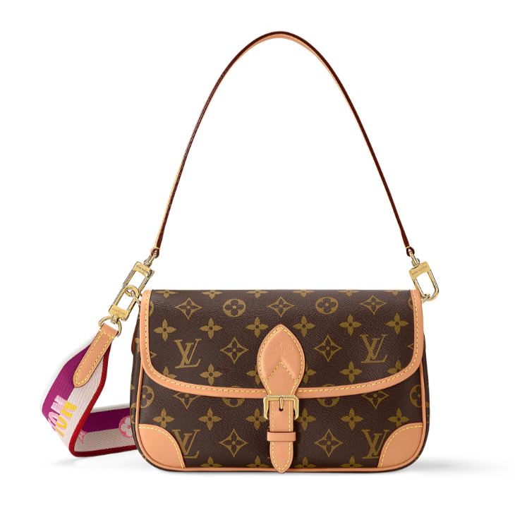 Louis Vuitton Diane Shoulder Bag - Brown