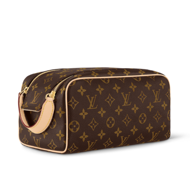 Louis Vuitton Toilet Dopp Kit Pouch - Brown
