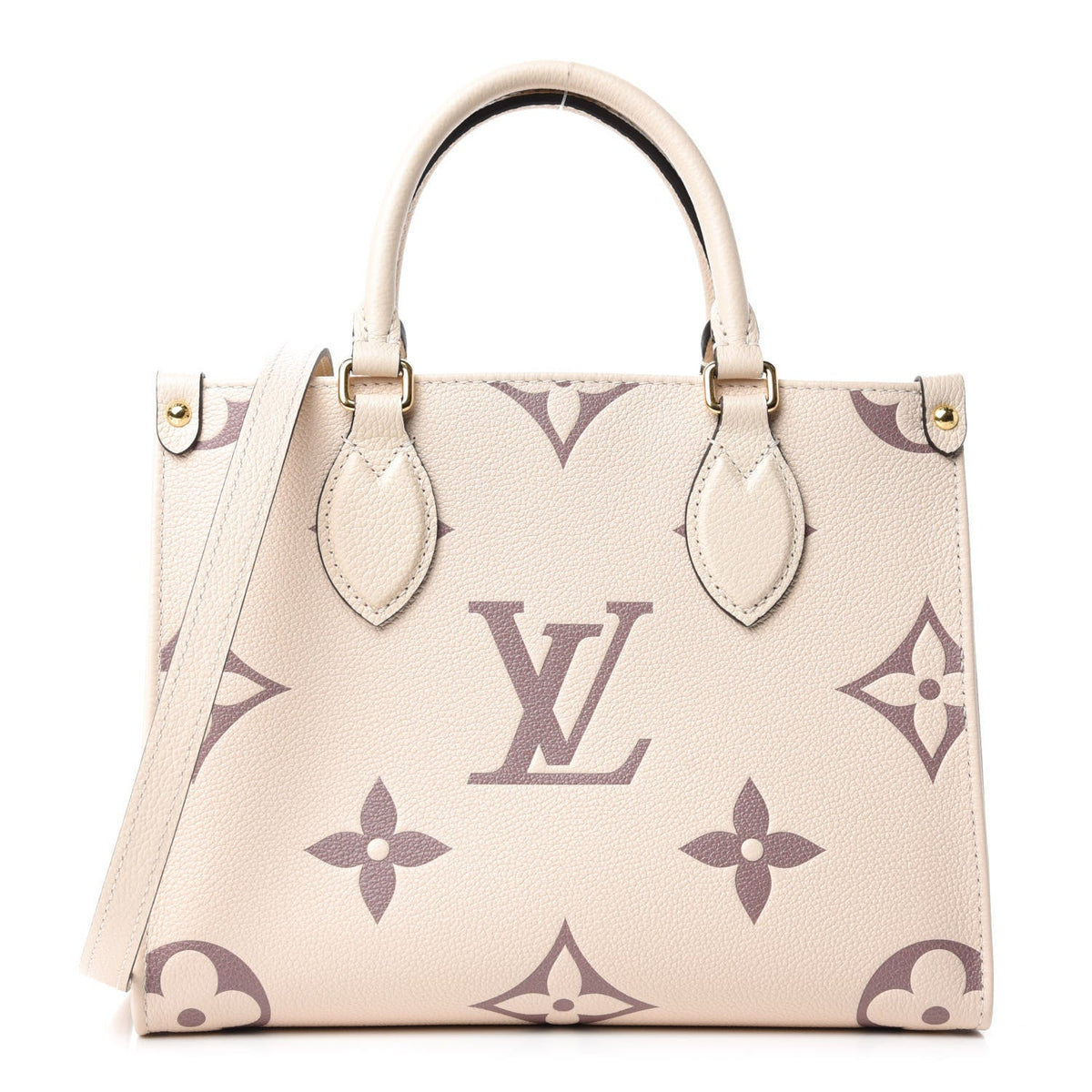 Louis Vuitton OnTheGo PM Handbag - Creme Bois De Rose
