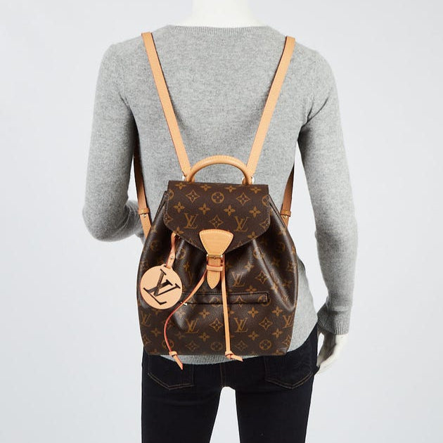 Louis Vuitton Montsouris MM Bagpack - Brown