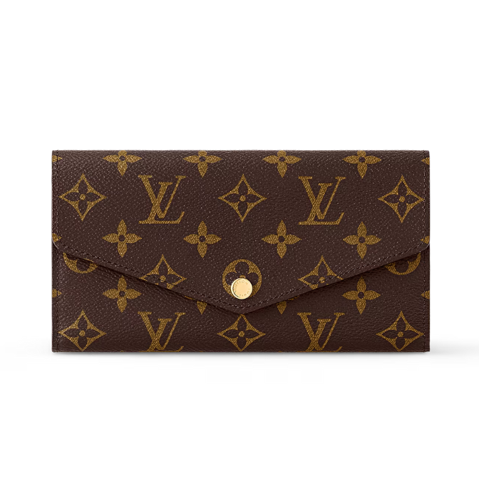 Louis Vuitton Sarah Wallet - Brown
