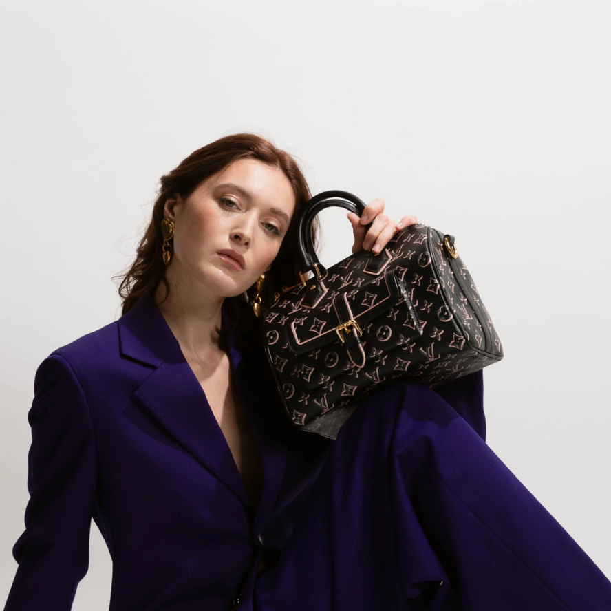 Louis Vuitton Monogram Fall for You Speedy Bandoulière 25 Handbag - Black