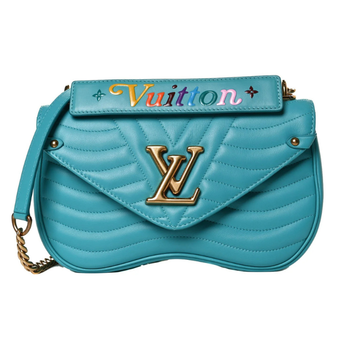 Louis Vuitton New Wave MM Crossbody Chain Bag - Malibu Green