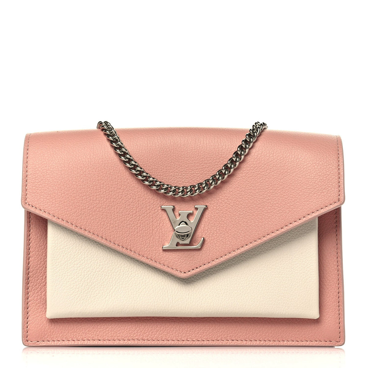Louis Vuitton MyLockMe Chain Pochette Shoulder Bag - Pink Cream
