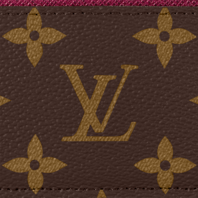 Louis Vuitton Monogram Canvas Card Holder - Fuchsia