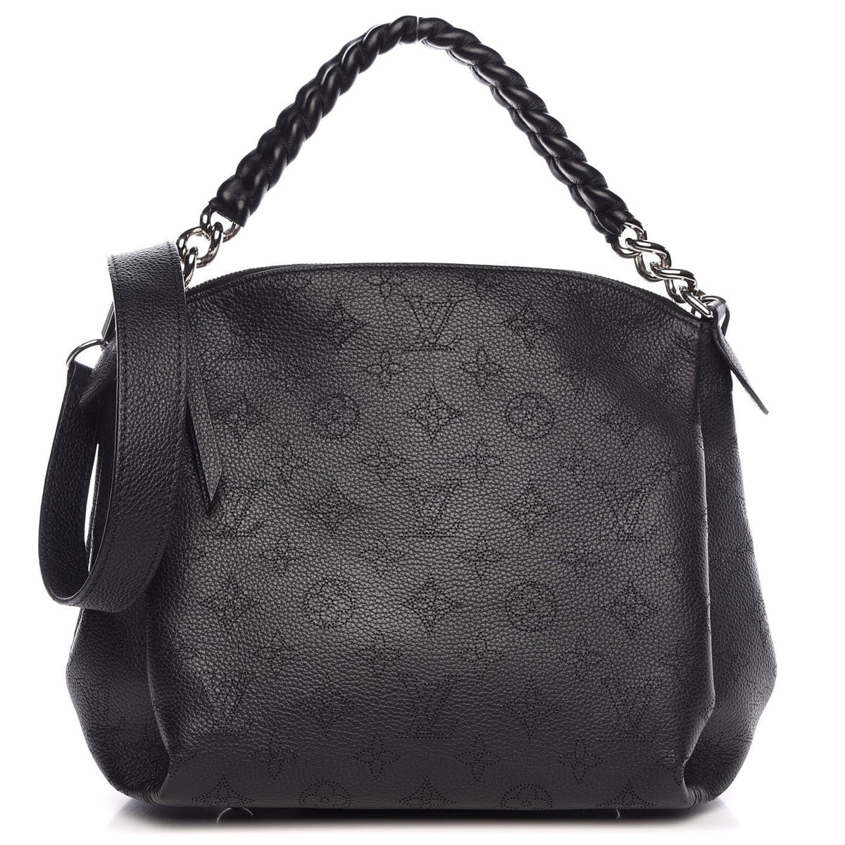 Louis Vuitton Mahina Babylone Chain BB Shoulder Bag - Black