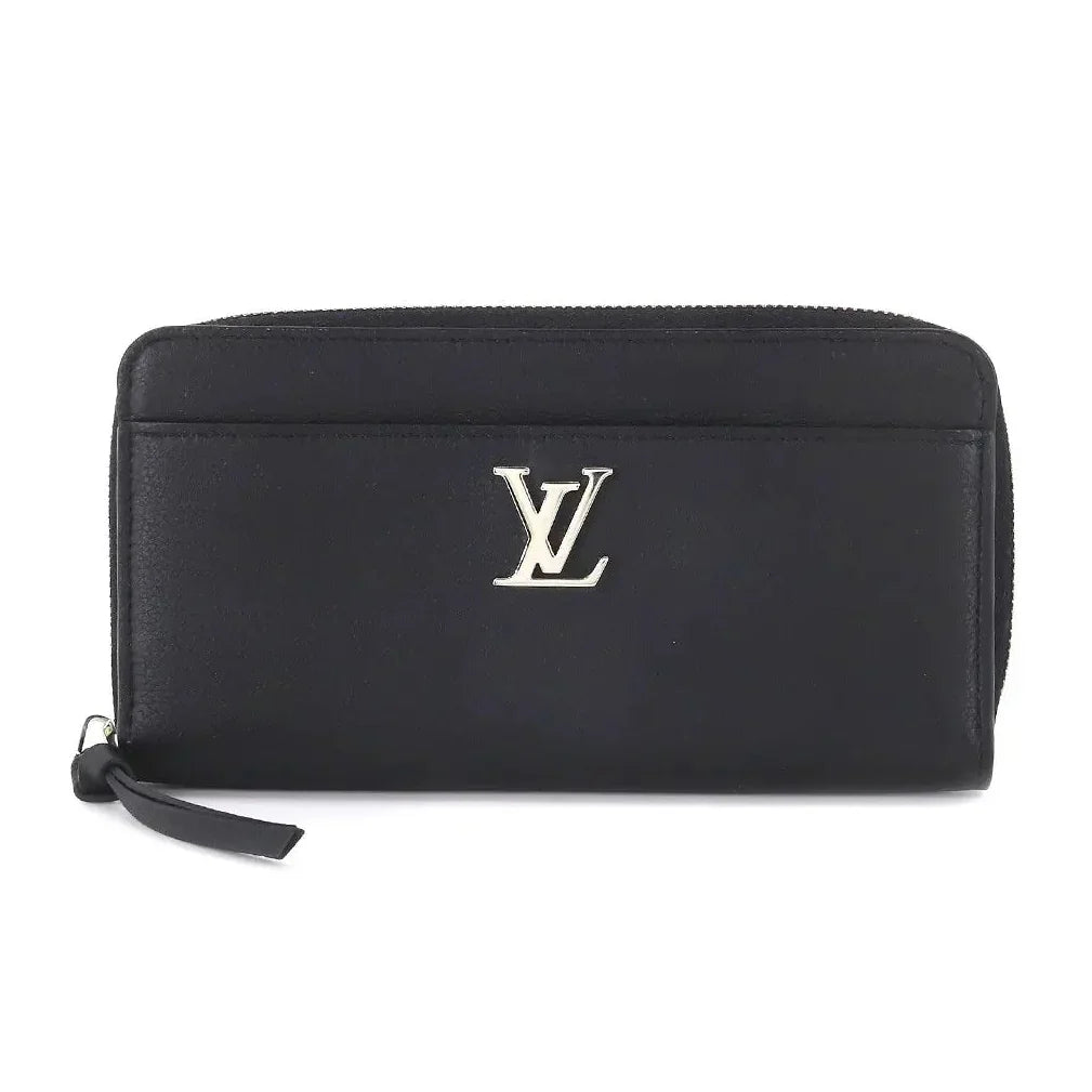 Louis Vuitton Lockme Zippy Wallet - Black