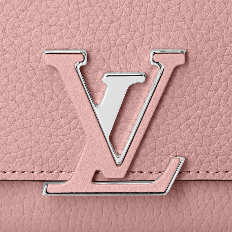 Louis Vuitton Capucines Taurillon Leather Wallet - Magnolia