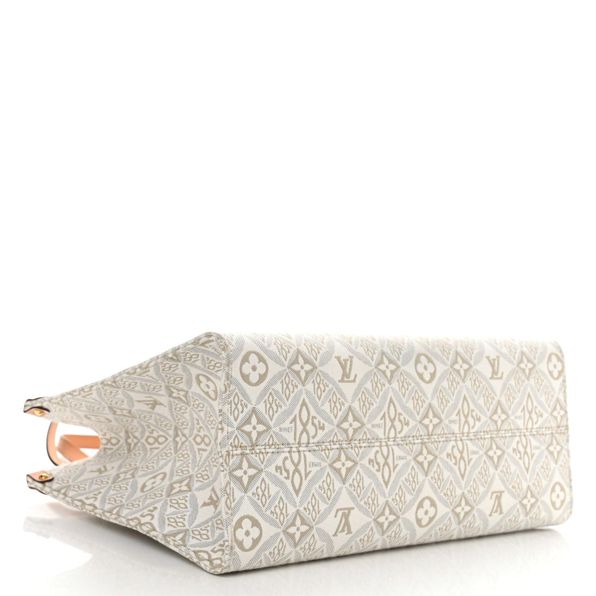 Louis Vuitton Jacquard Since 1854 OnTheGo MM Handbag - Creme