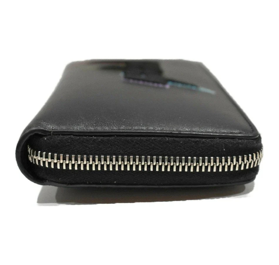 Gucci Long Wallet Embroidery Pouch – Black