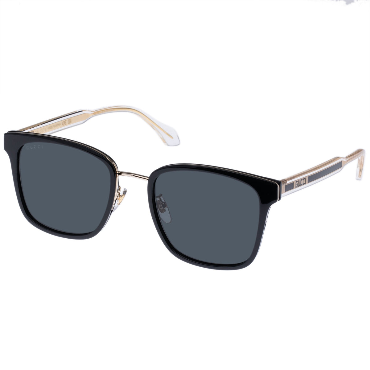 Gucci GG0563SK Square Frame Black Sunglasses