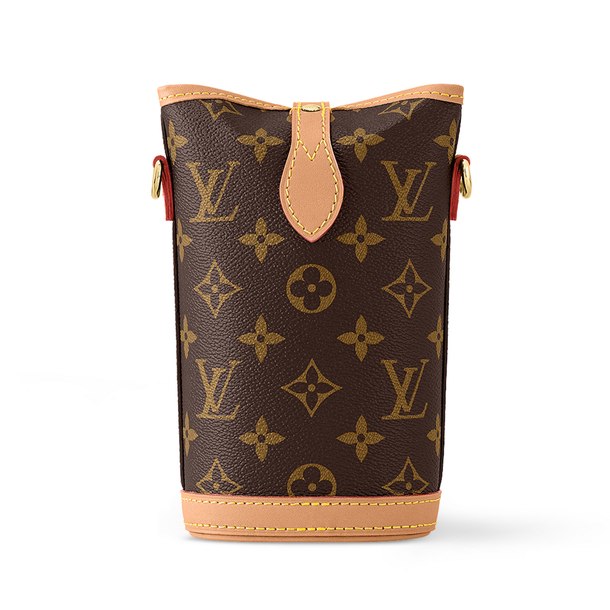 Louis Vuitton Fold Me Pouch Shoulder Bag - Chocolate Brown