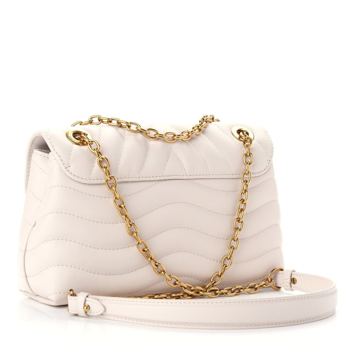 Louis Vuitton New Wave MM Chain Bag - Ivory