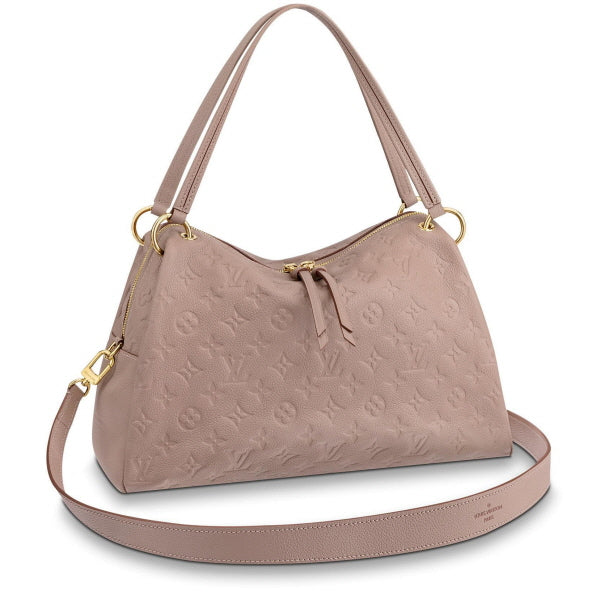 Louis Vuitton Monogram Empreinte Ponthieu PM Shoulder Bag - Beige