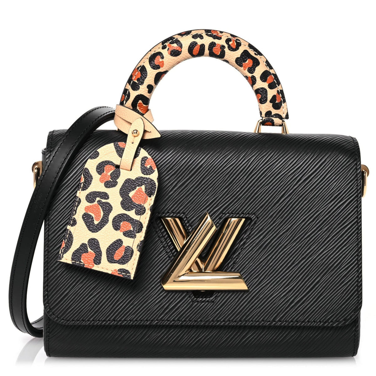 Louis Vuitton Epi Twist Wild At Heart PM Shoulder Bag - Black