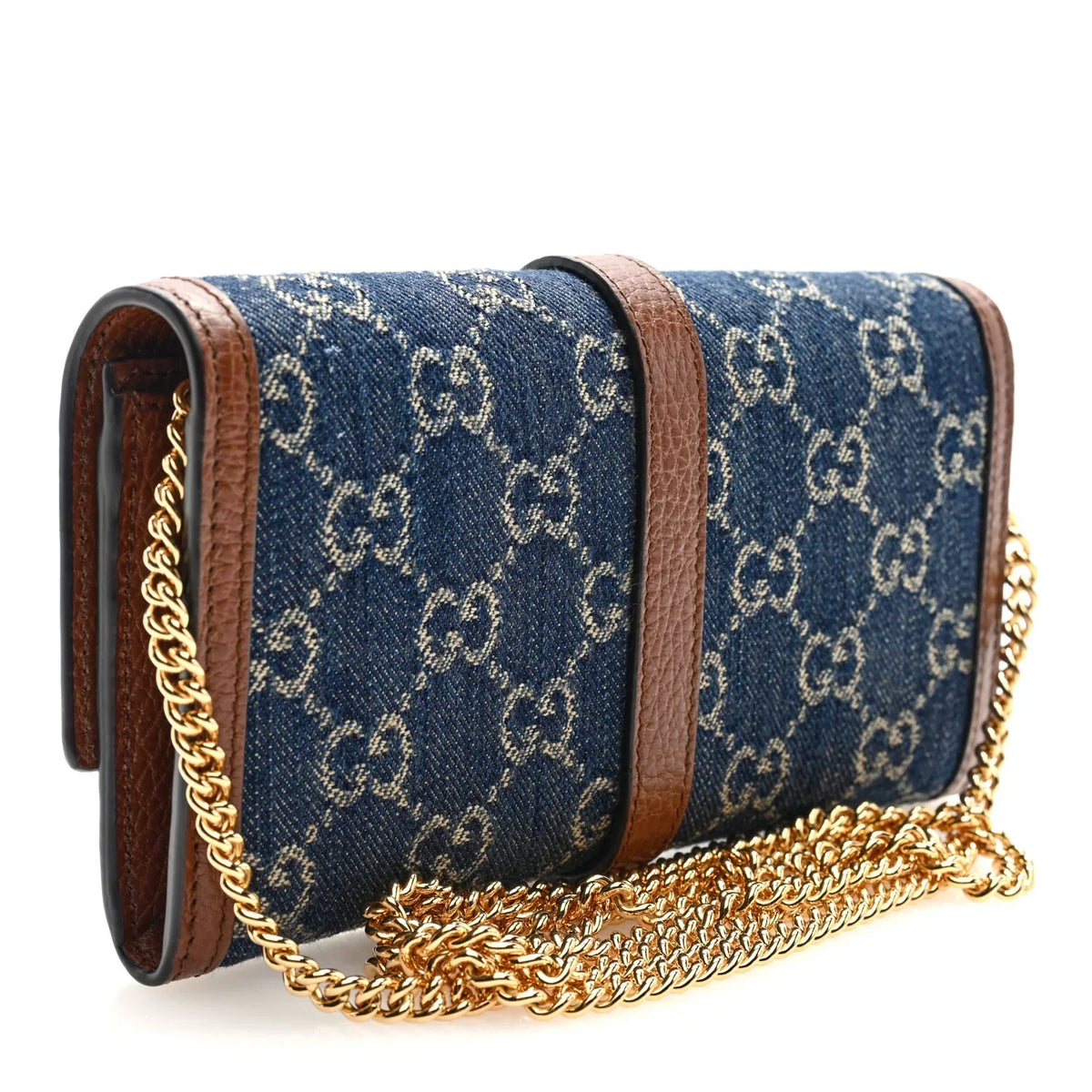 Gucci Jackie 1961 Chain Wallet – Gray