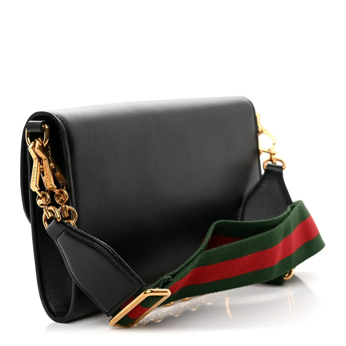 Gucci Azalea Horsebit 1955 Crossbody Bag – Black