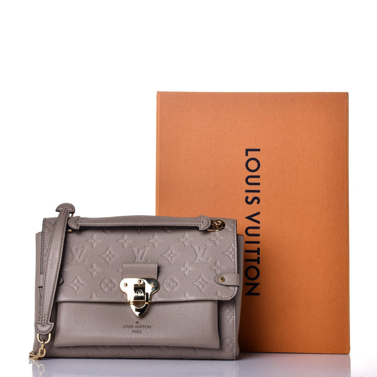 Louis Vuitton Vavin Empreinte PM Shoulder Bag - Gray