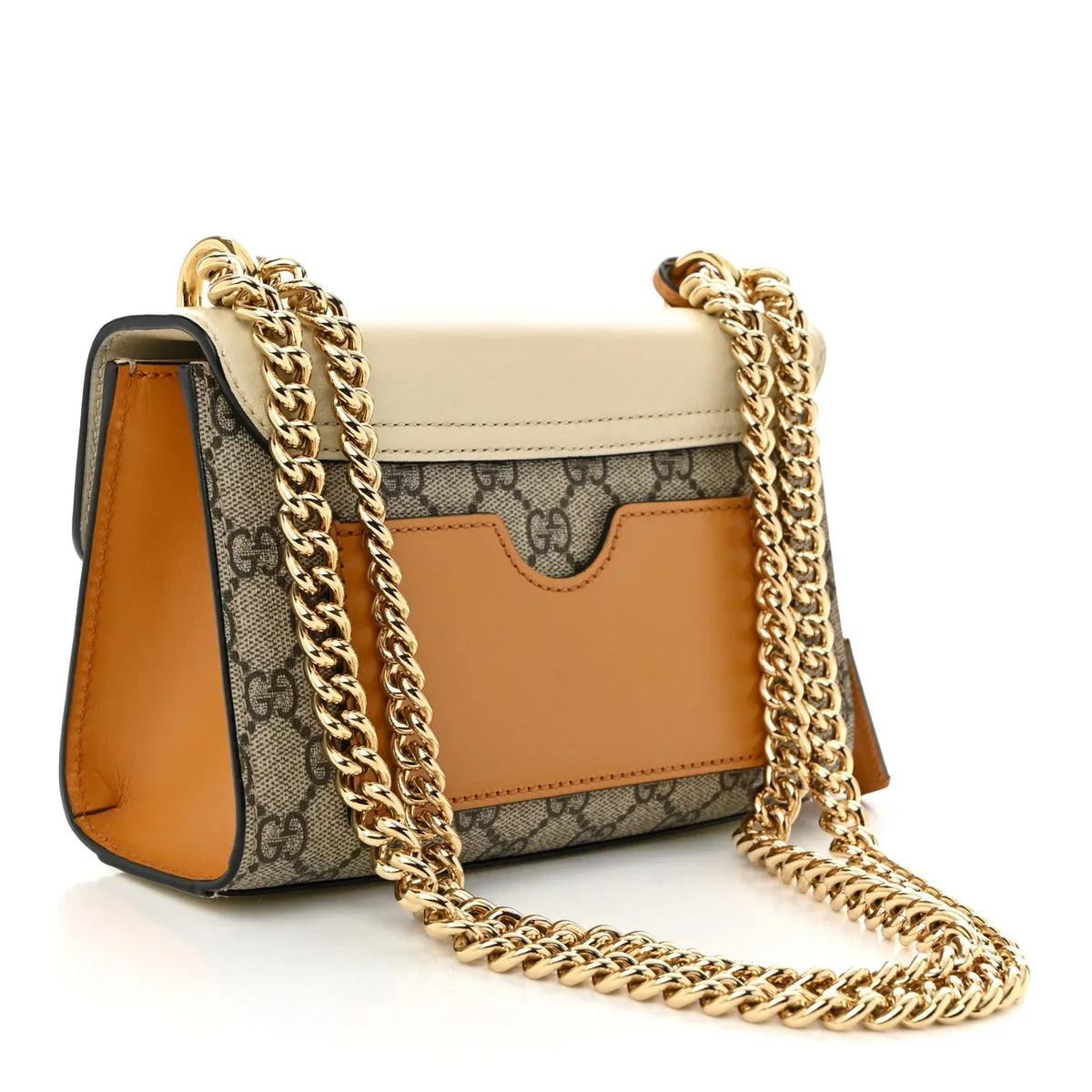 Gucci Padlock Shoulder Bag – Beige