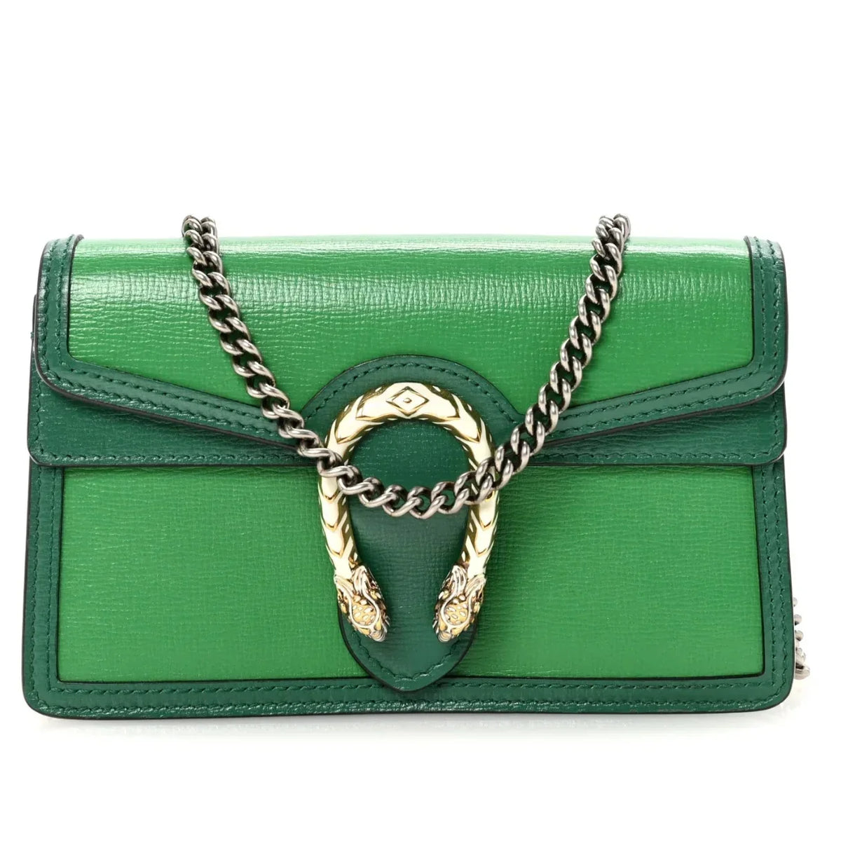 Gucci Dionysus Medium Leather Shoulder Bag – Green