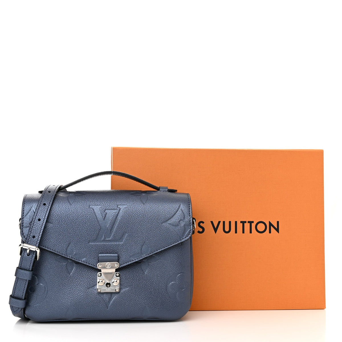 Louis Vuitton Pochette Métis Handbag - Navy Nacre