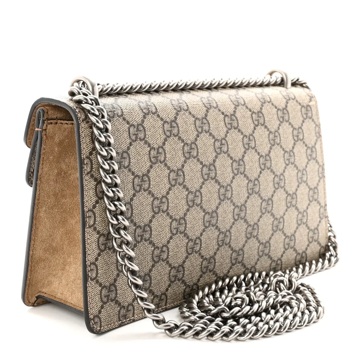 Gucci GG Supreme Dionysus Shoulder Bag – Beige