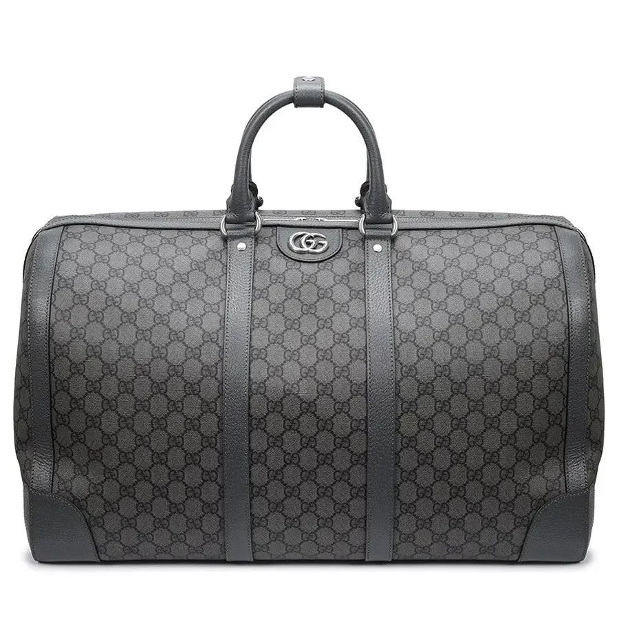 Gucci GG Supreme Canvas Ophidia Duffle Bag – Grey