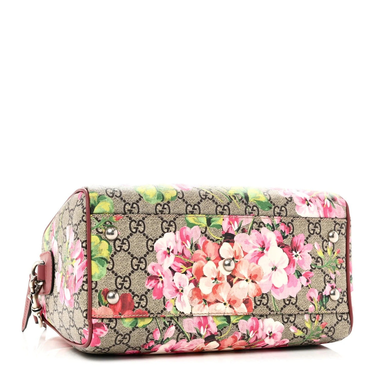 Gucci GG Supreme Top Handle Boston Bag – Brown