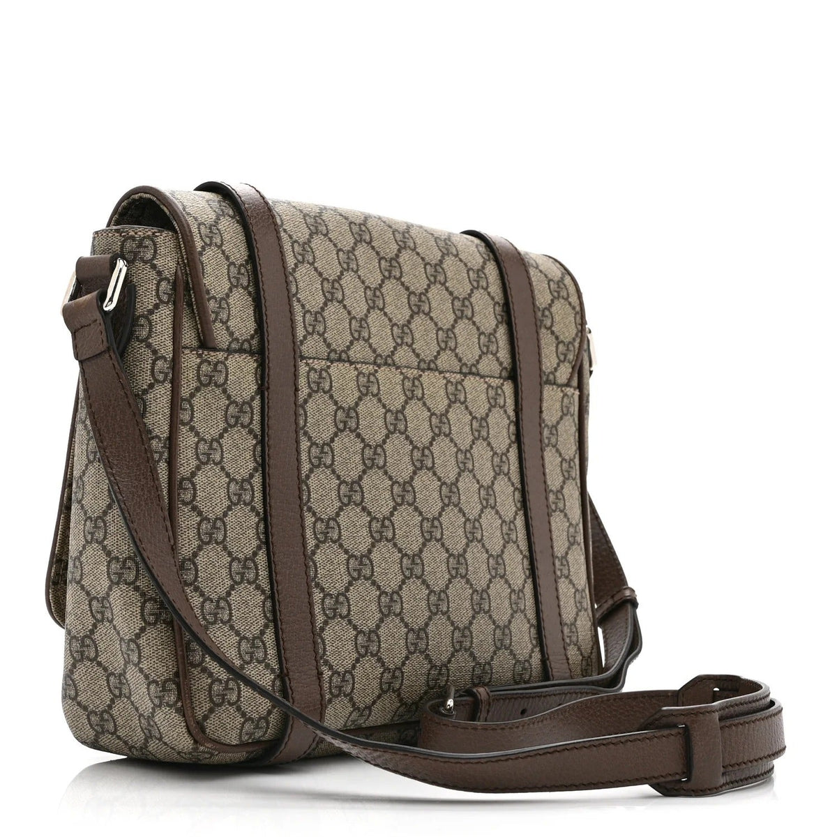 Gucci GG Supreme Medium Messenger Bag – Beige