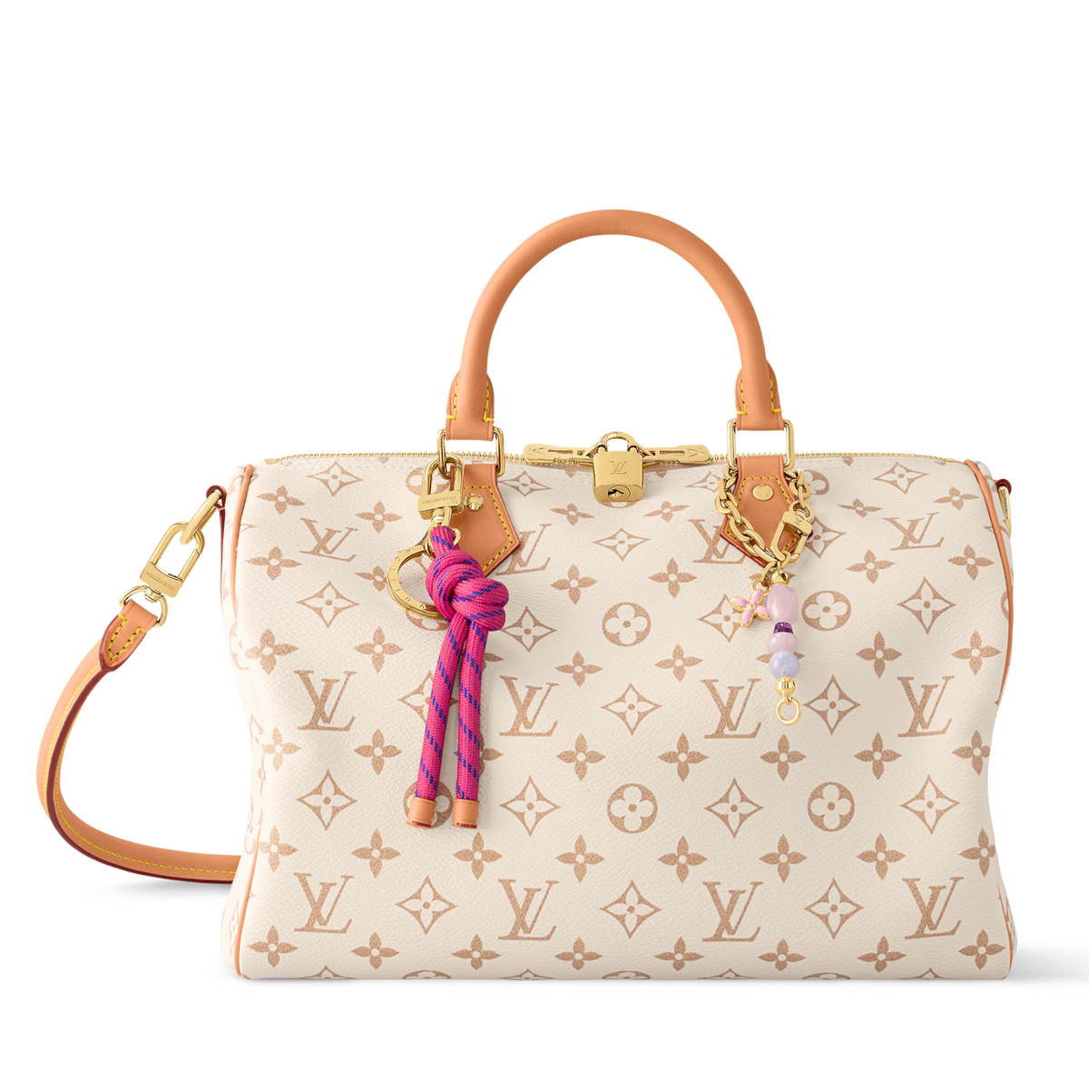 Louis Vuitton Speedy Soft 30 Lucky Handbag – Monogram Dune