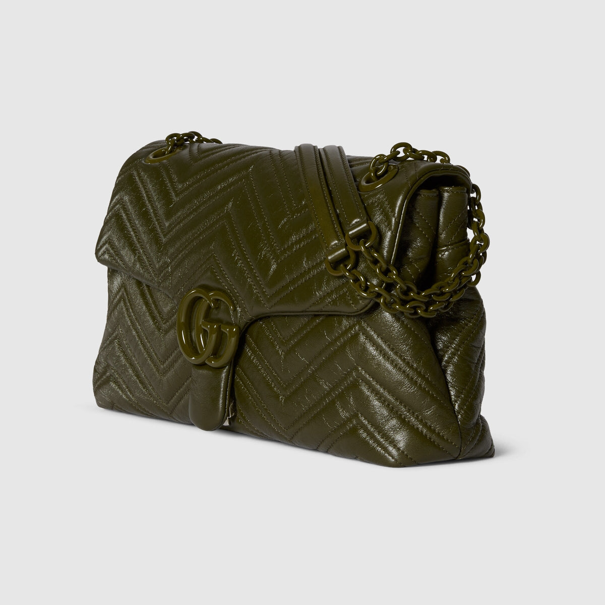 Gucci GG Marmont Shoulder Bag – Dark Ochre