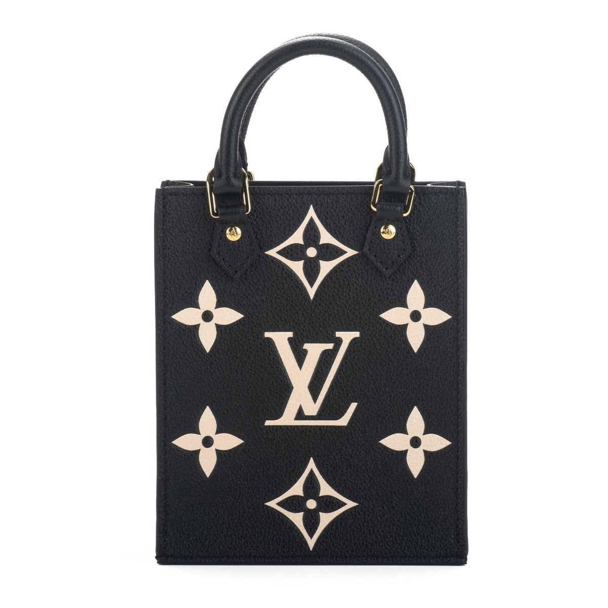 Louis Vuitton Petit Sac Plat Crossbody Bag - Black